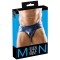 SVENJOYMENT Slip mit Cut-Outs Metallic-Blau