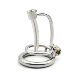 COCKLOCK Peniskäfig mit Harnröhrensonde 5 x 0.8 cm