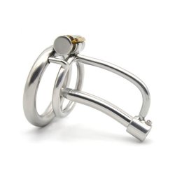 COCKLOCK Peniskäfig mit Harnröhrensonde 5 x 0.8 cm