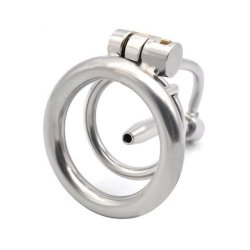 COCKLOCK Peniskäfig mit Harnröhrensonde 5 x 0.8 cm