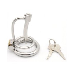 COCKLOCK Peniskäfig mit Harnröhrensonde 5 x 0.8 cm