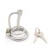COCKLOCK Peniskäfig mit Harnröhrensonde 5 x 0.8 cm