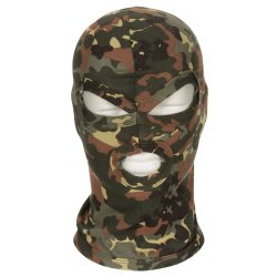 THE RED LUX Camouflage Baumwollmaske