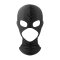 BDSMASTER Open Zip-Maske Schwarz