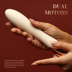 KISSKY Lust Muse Luxurious Vibrator mit Wärme-Funktion Nude