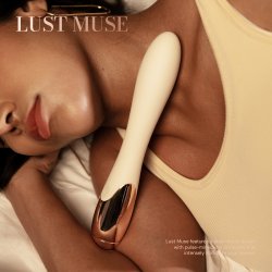 KISSKY Lust Muse Luxurious Vibrator mit Wärme-Funktion Nude