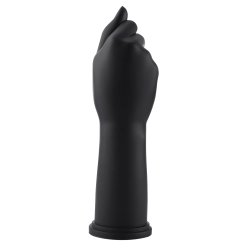 HISMITH KlickLok Fist Dildo aus Silikon Ø 6.0 cm Schwarz