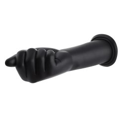 HISMITH KlickLok Fist Dildo aus Silikon Ø 6.0 cm Schwarz