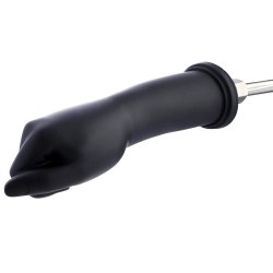 HISMITH KlickLok Fist Dildo aus Silikon Ø 6.0 cm Schwarz
