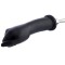 HISMITH KlickLok Fist Dildo aus Silikon Ø 6.0 cm Schwarz