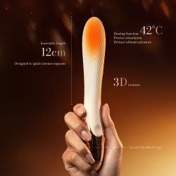 KISSKY Velvet Desire Luxury Vibrator mit Wärme-Funktion