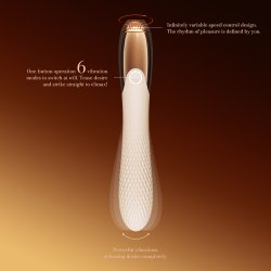 KISSKY Velvet Desire Luxury Vibrator mit Wärme-Funktion