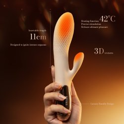 KISSKY Crave Venus Luxury Rabbit Vibrator mit...