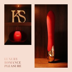 KISSKY Lust Blaze Luxury Vibrator mit Wärme-Funktion