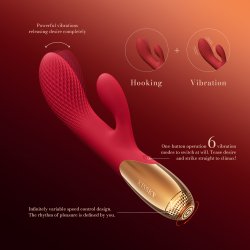 KISSKY Wild Venus Luxury Rabbit Vibrator mit Wärme-Funktion