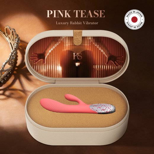 KISSKY Pink Tease Luxury Vibrator mit Wärme-Funktion