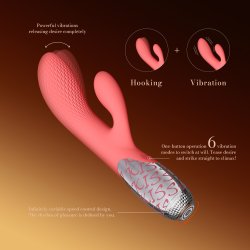 KISSKY Pink Tease Luxury Vibrator mit Wärme-Funktion