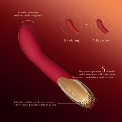 KISSKY Flame Hunter Luxury Vibrator mit Wärme-Funktion