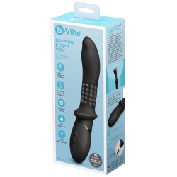 B-VIBE Rimming P-Spot Vibe Schwarz