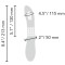 B-VIBE Rimming P-Spot Vibe Schwarz