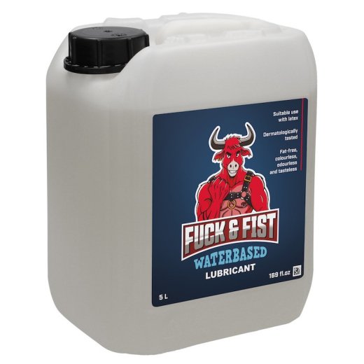 FUCK & FIST Gleitmittel Wasserbasiert 5 Liter