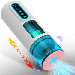 ZENN Deluxe Masturbator mit Saug-, Stoss-, Vibrations- & Heizfunktion