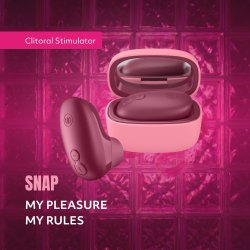 WOMANIZER Snap Mini Klitoris-Pulsator Pink