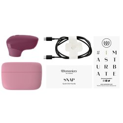 WOMANIZER Snap Mini Klitoris-Pulsator Pink