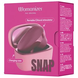 WOMANIZER Snap Mini Klitoris-Pulsator Pink