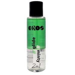EROS 2 in 1 Glide & Minty Gleitgel auf Silikonbasis...