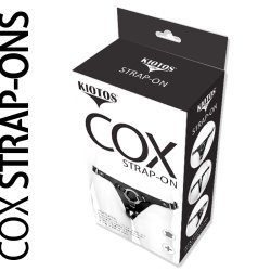 KIOTOS Cox Leder Strap-On Schwarz