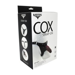KIOTOS Cox Leder Strap-On Set mit Monstar Dildo Beast 74