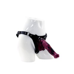 KIOTOS Cox Leder Strap-On Set mit Monstar Dildo Beast 67