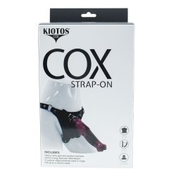 KIOTOS Cox Leder Strap-On Set mit Monstar Dildo Beast 67