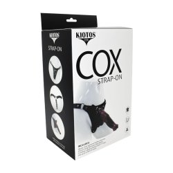 KIOTOS Cox Leder Strap-On Set mit Monstar Dildo Beast 67