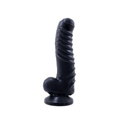 KIOTOS Cox Leder Strap-On Set mit Monstar Yeti Dildo Schwarz