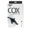 KIOTOS Cox Leder Strap-On Set mit Monstar Yeti Dildo Schwarz