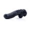 KIOTOS Cox Leder Strap-On Set mit Monstar Yeti Dildo Schwarz