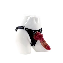 KIOTOS Cox Leder Strap-On Set mit Monstar Dildo Beast 31