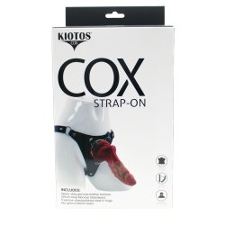 KIOTOS Cox Leder Strap-On Set mit Monstar Dildo Beast 31