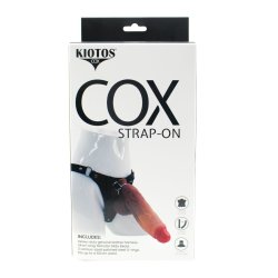 KIOTOS Cox Leder Strap-On Set mit Monstar Dildo Beast 28