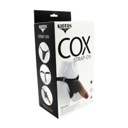 KIOTOS Cox Leder Strap-On Set mit Monstar Dildo Beast 28