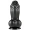 HIDDEN DESIRE EXTREME Inferno Fat Boys Dildo 19 cm aus PVC Schwarz