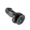 HIDDEN DESIRE EXTREME Inferno Fat Boys Dildo 19 cm aus PVC Schwarz