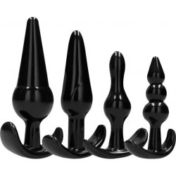 ADDICTED TOYS Anal-Plug 4er-Set Schwarz