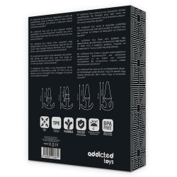 ADDICTED TOYS Anal-Plug 4er-Set Schwarz