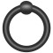 ADDICTED TOYS Penisring 7er-Set aus Silikon Schwarz