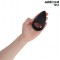 ADDICTED TOYS Teardrop Cockring aus Silikon Schwarz