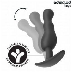 ADDICTED TOYS Anal-Plug 3er-Set Schwarz