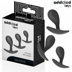 ADDICTED TOYS Anal-Plug 3er-Set für Anfänger...